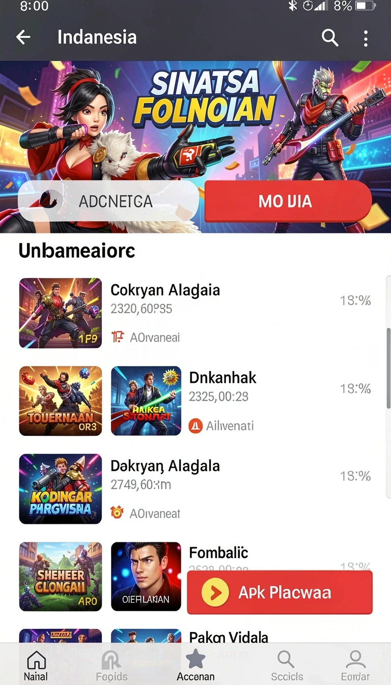 Pratinjau layar aceh4d Terbaru 2026: Download APK dan Review